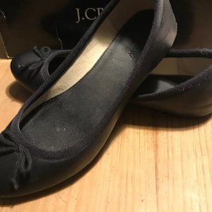 J.crew ballet black flats 6.5
